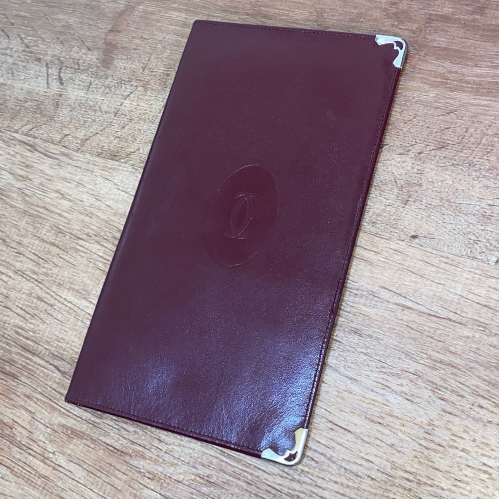 Rare Cartier Vintage Bifold long wallet